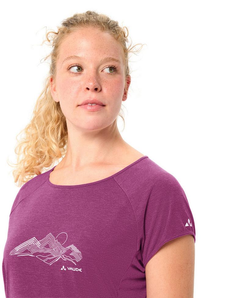 VAUDE VAUDE Women's Tekoa T-Shirt II T-Shirt Damen - pink orchid - 1 | SportScheck