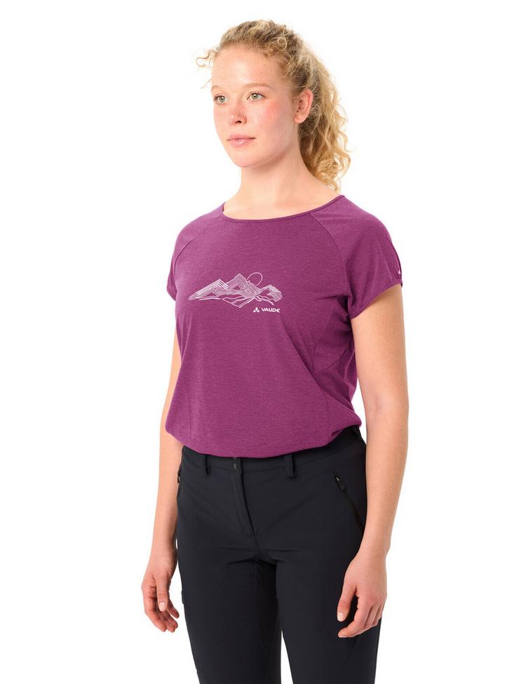 VAUDE VAUDE Women's Tekoa T-Shirt II T-Shirt Damen - pink orchid - 2 | SportScheck