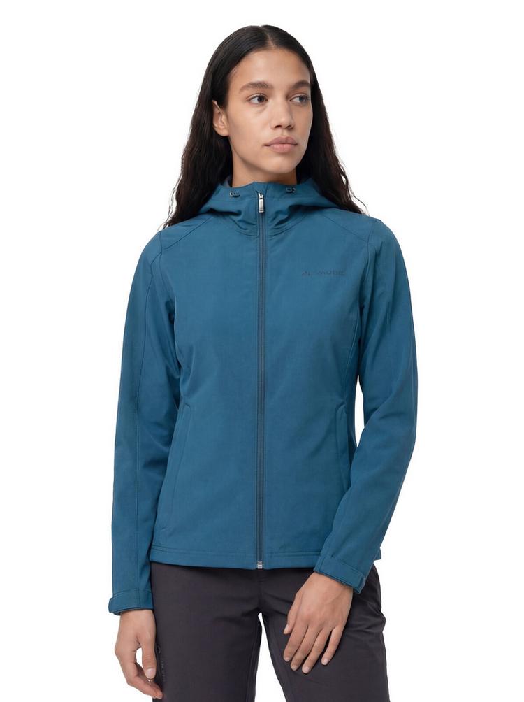 VAUDE VAUDE SE Women's Ossola Hoody Jacket Outdoorjacke Damen - shore blue - 0 | SportScheck