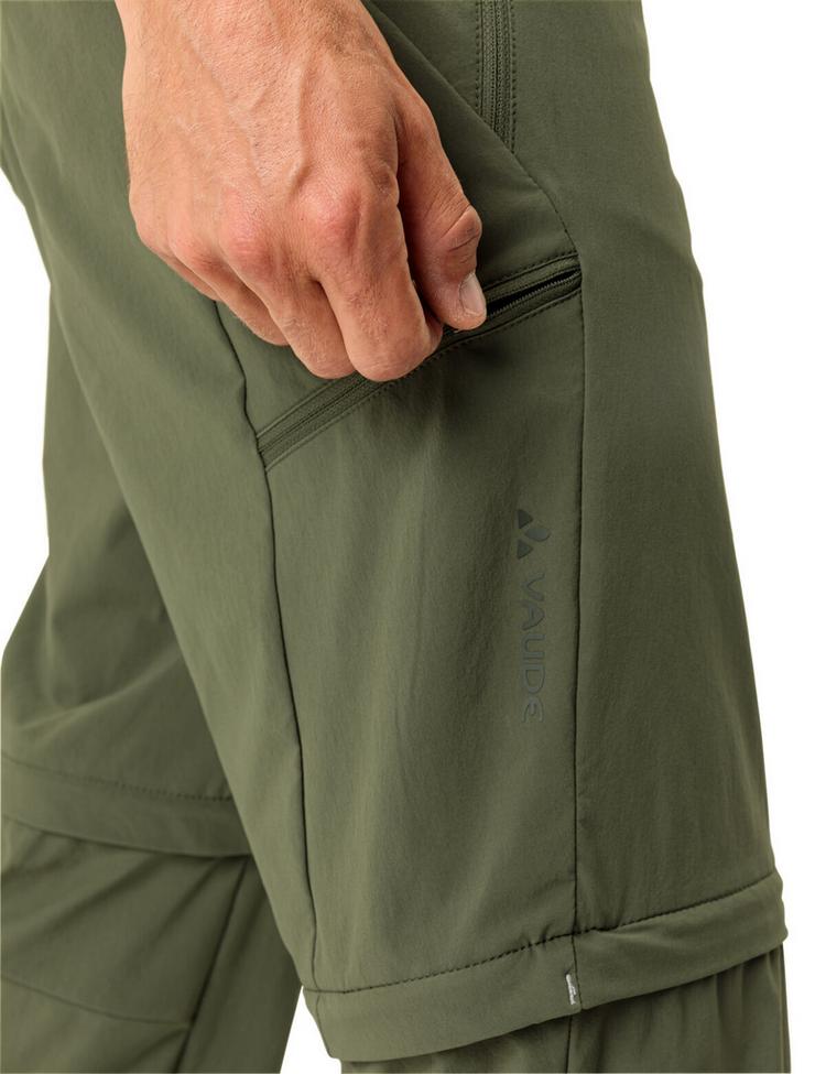 VAUDE VAUDE Men's Farley Stretch ZO Pants II Funktionshose Herren - cedar wood - 1 | SportScheck