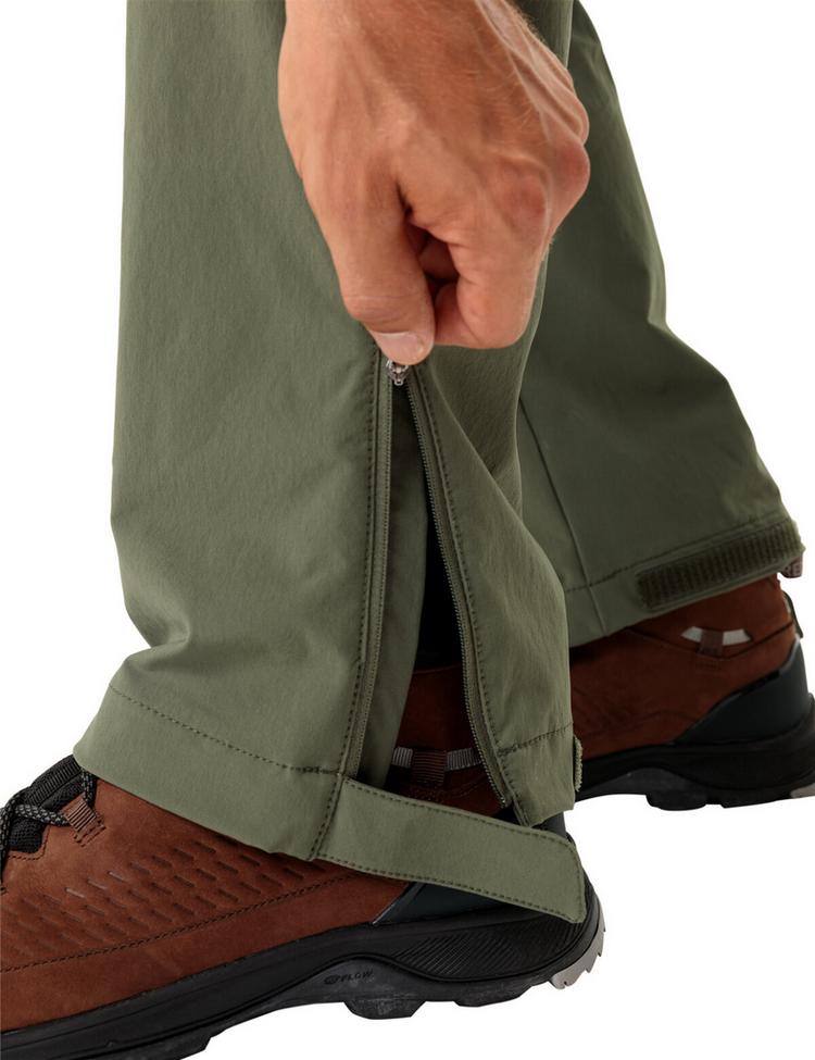 VAUDE VAUDE Men's Farley Stretch T-Zip Pants III Funktionshose Herren - cedar wood - 0 | SportScheck