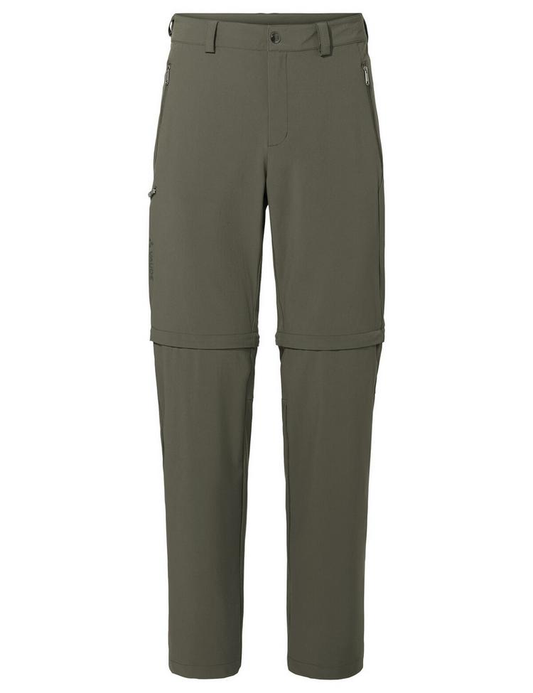 VAUDE VAUDE Men's Farley Stretch T-Zip Pants III Funktionshose Herren - khaki uni - 0 | SportScheck