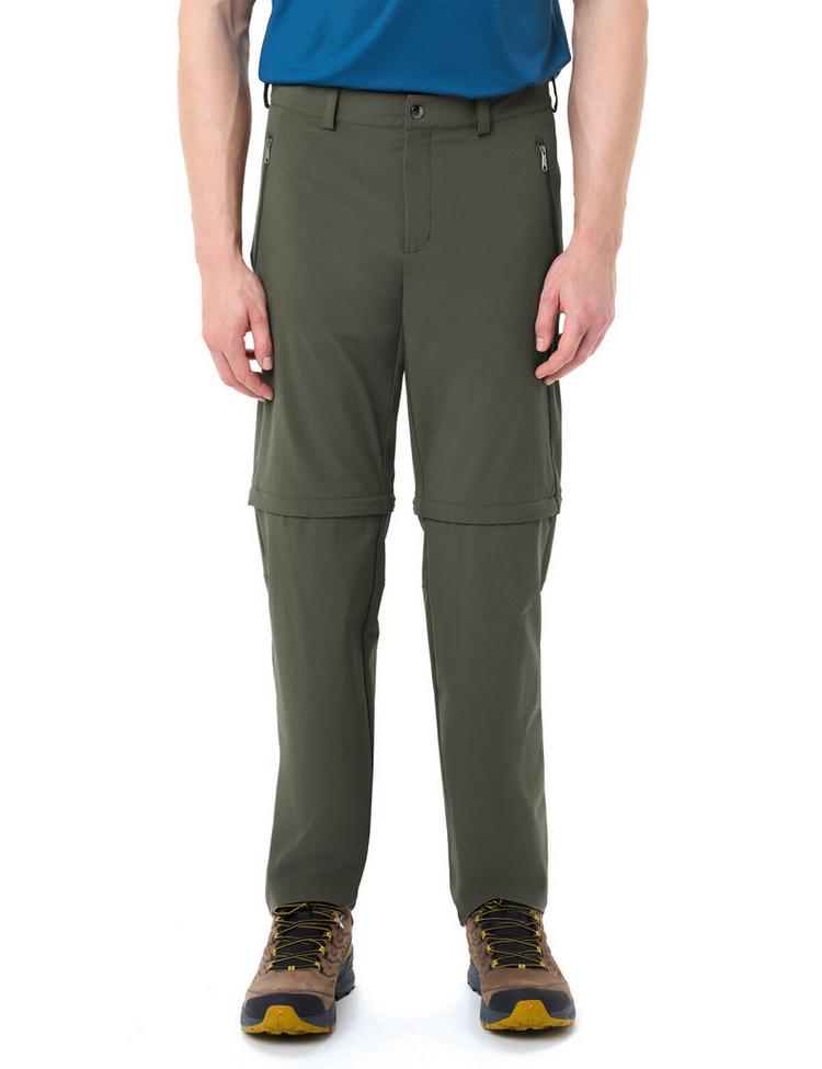 VAUDE VAUDE Men's Farley Stretch ZO Pants II Funktionshose Herren - khaki uni - 0 | SportScheck