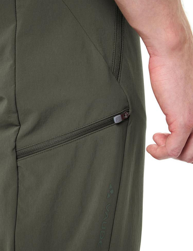 VAUDE VAUDE Men's Farley Stretch ZO Pants II Funktionshose Herren - khaki uni - 1 | SportScheck