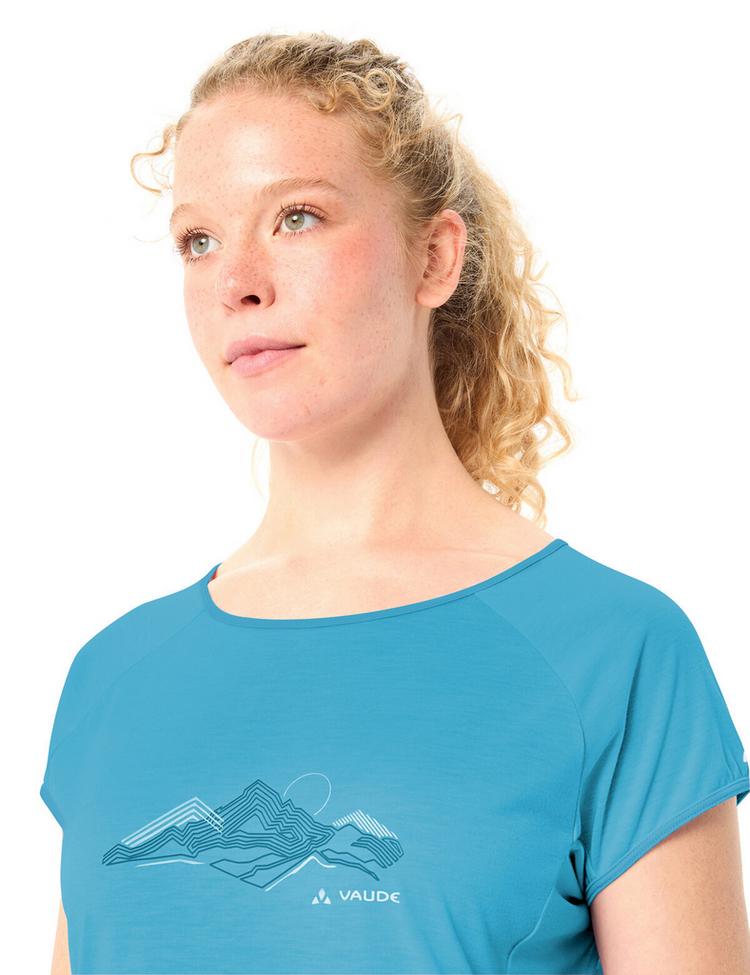 VAUDE VAUDE Women's Tekoa T-Shirt II T-Shirt Damen - aqua - 1 | SportScheck