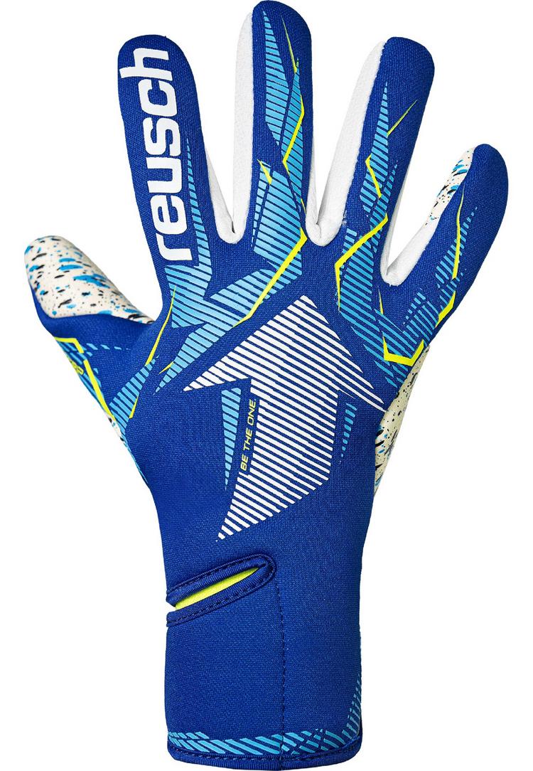 Reusch Reusch Fastgrip Fusion Junior Torwarthandschuhe - 4994 sharp blue/white - 0 | SportScheck