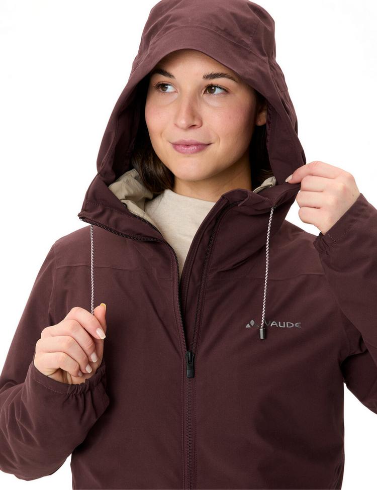 VAUDE VAUDE Women's Mineo 3in1 Jacket Outdoorjacke Damen - dark oak uni - 2 | SportScheck