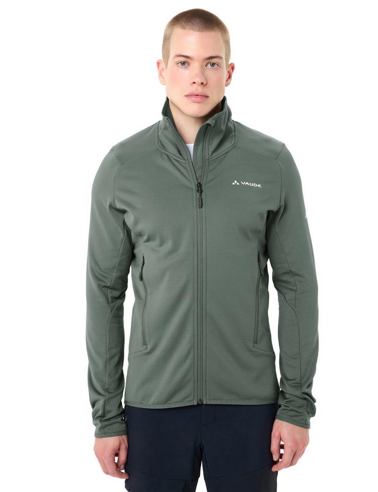 VAUDE VAUDE Men's Monviso Fleece FZ Jacket II Outdoorjacke Herren - agave uni - 2 | SportScheck