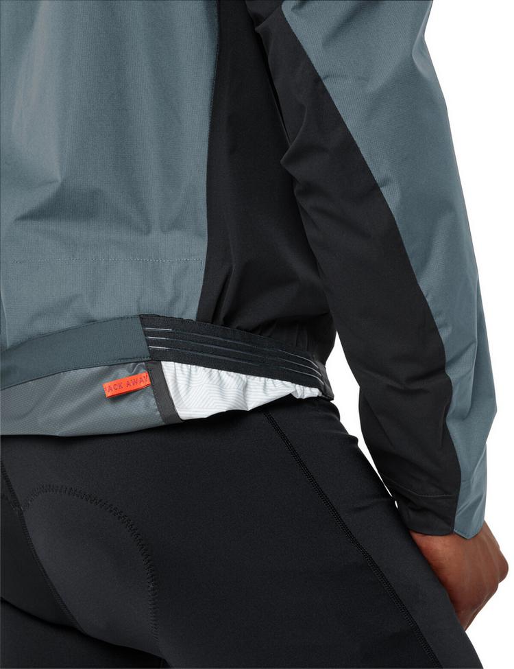 VAUDE VAUDE Men's Kuro Rain Jacket Outdoorjacke Herren - heron - 0 | SportScheck