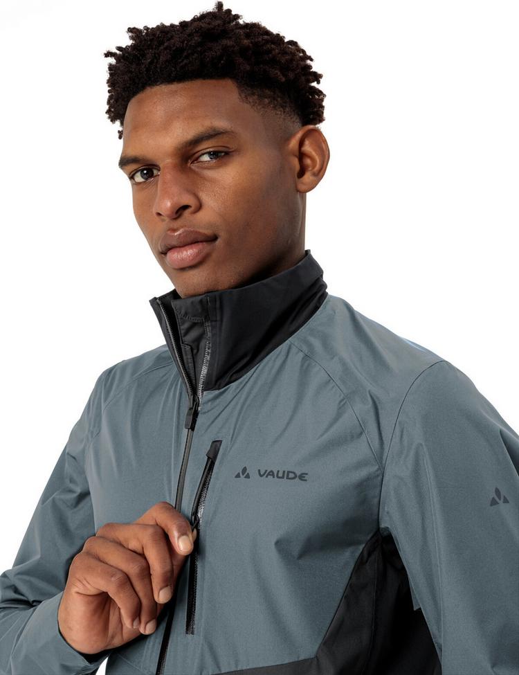 VAUDE VAUDE Men's Kuro Rain Jacket Outdoorjacke Herren - heron - 1 | SportScheck