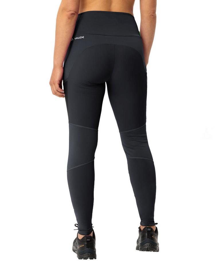 VAUDE VAUDE Women's Scopi Tights II Funktionshose Damen - black/white - 1 | SportScheck