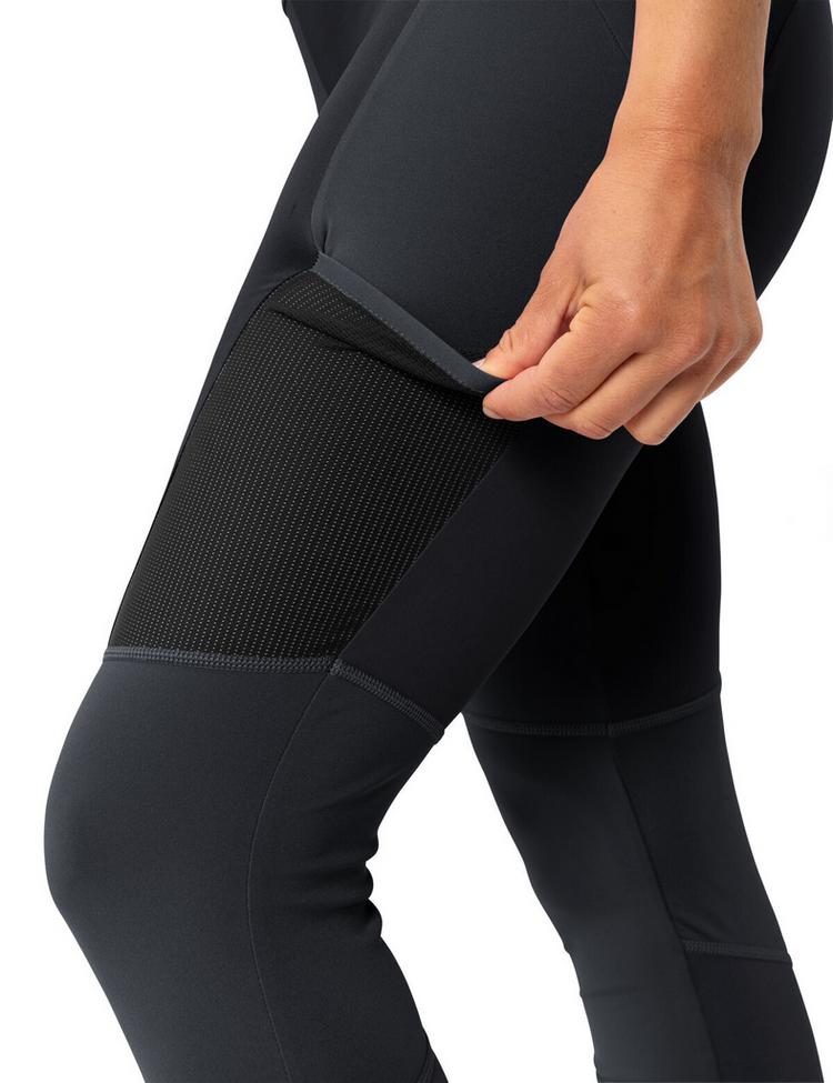 VAUDE VAUDE Women's Scopi Tights II Funktionshose Damen - black/white - 1 | SportScheck