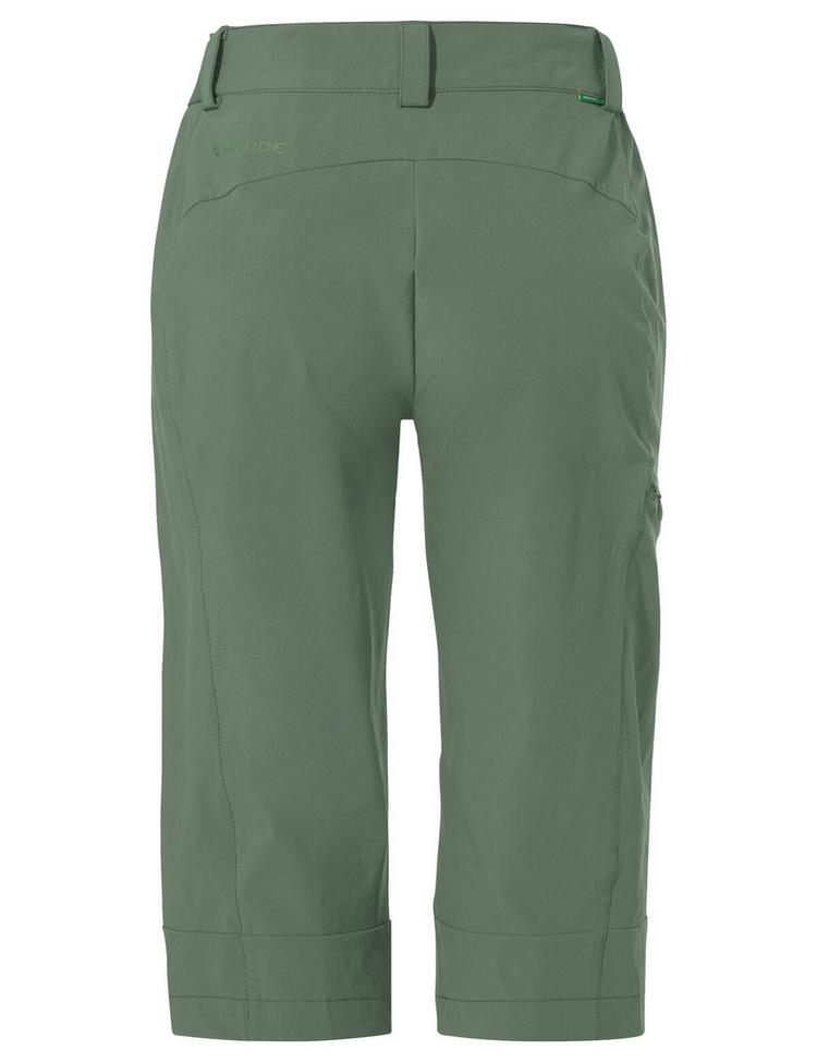 VAUDE VAUDE Women's Farley Stretch Capri III Funktionshose Damen - agave - 0 | SportScheck