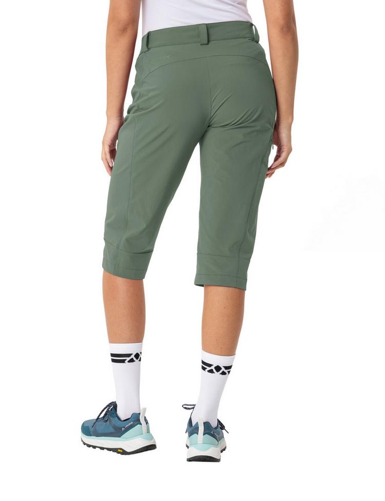 VAUDE VAUDE Women's Farley Stretch Capri III Funktionshose Damen - agave - 1 | SportScheck