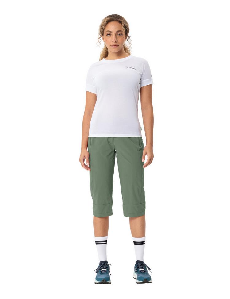 VAUDE VAUDE Women's Farley Stretch Capri III Funktionshose Damen - agave - 2 | SportScheck