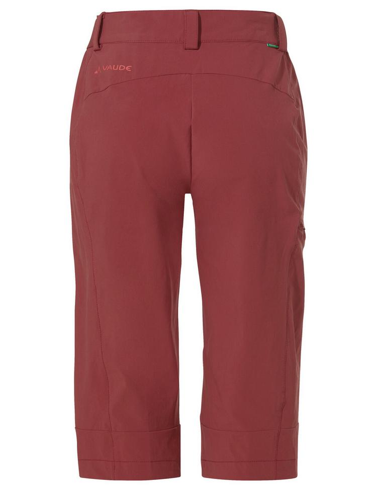 VAUDE VAUDE Women's Farley Stretch Capri III Funktionshose Damen - redeva - 0 | SportScheck