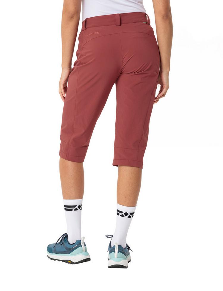 VAUDE VAUDE Women's Farley Stretch Capri III Funktionshose Damen - redeva - 1 | SportScheck