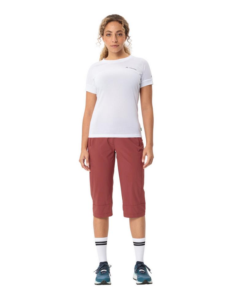VAUDE VAUDE Women's Farley Stretch Capri III Funktionshose Damen - redeva - 2 | SportScheck