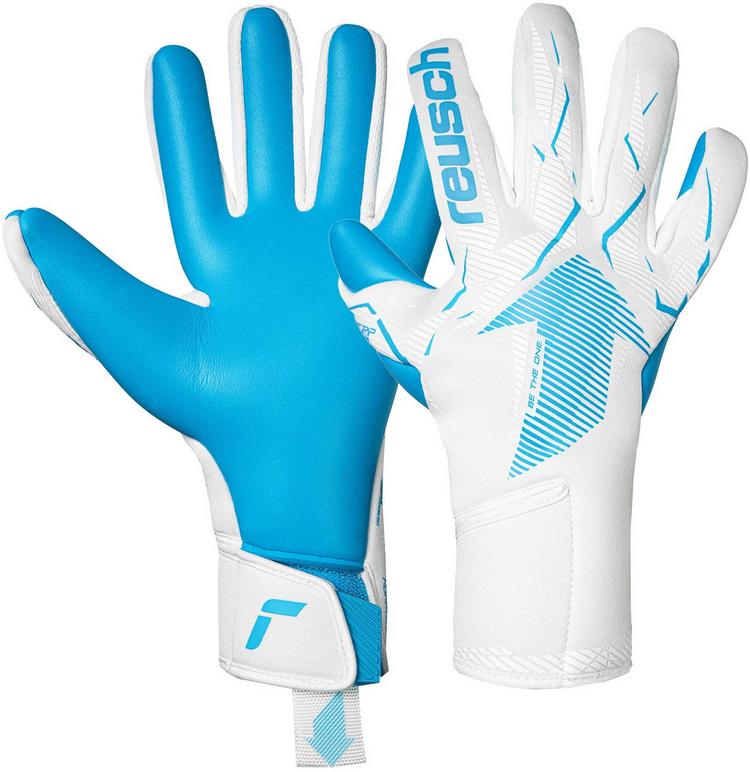 Reusch Reusch Fastgrip Aqua Torwarthandschuhe - 1111 white/aqua blue - 0 | SportScheck