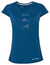 VAUDE Women's Tekoa Wool T-Shirt T-Shirt Damen - shore blue