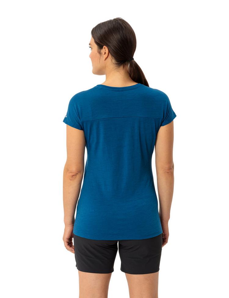 VAUDE VAUDE Women's Tekoa Wool T-Shirt T-Shirt Damen - shore blue - 1 | SportScheck
