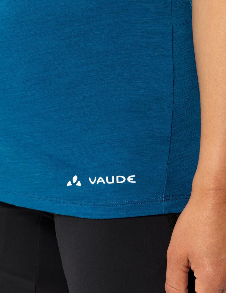 VAUDE VAUDE Women's Tekoa Wool T-Shirt T-Shirt Damen - shore blue - 0 | SportScheck