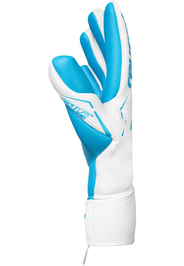Reusch Reusch Fastgrip Aqua Torwarthandschuhe - 1111 white/aqua blue - 0 | SportScheck