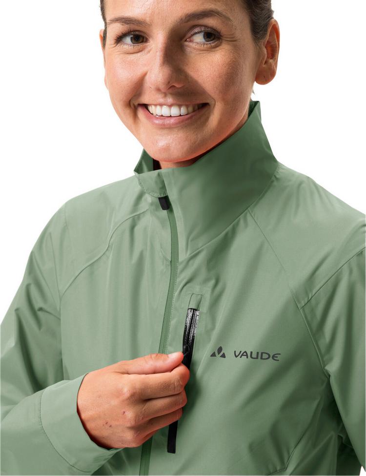 VAUDE VAUDE Women's Kuro Rain Jacket Outdoorjacke Damen - willow green - 0 | SportScheck