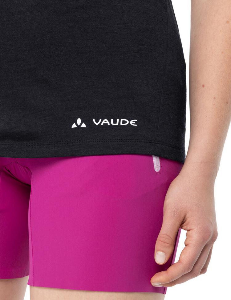 VAUDE VAUDE Women's Tekoa Wool T-Shirt T-Shirt Damen - black - 0 | SportScheck