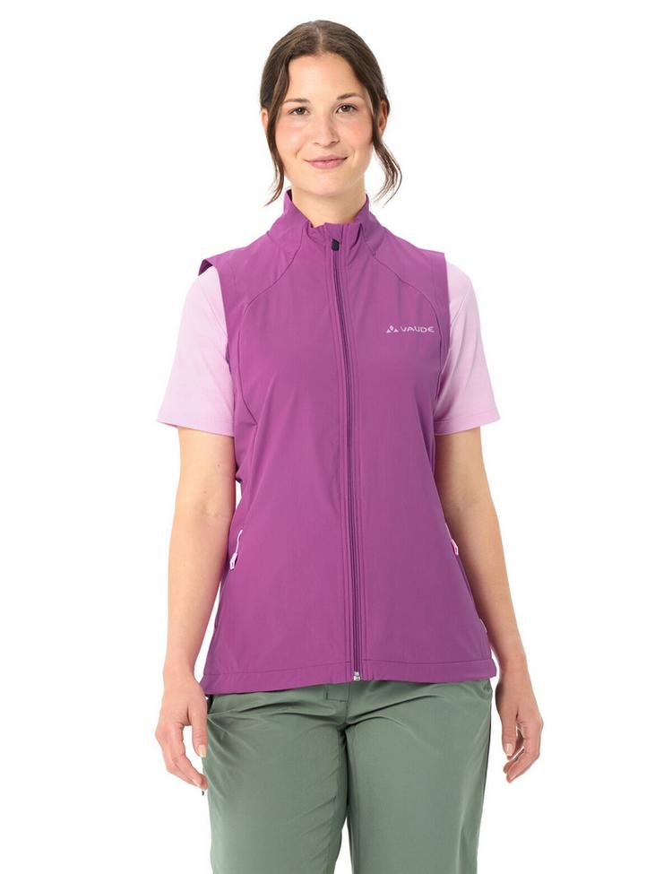 VAUDE VAUDE Women's Yaras Vest Outdoorweste Damen - magenta - 0 | SportScheck