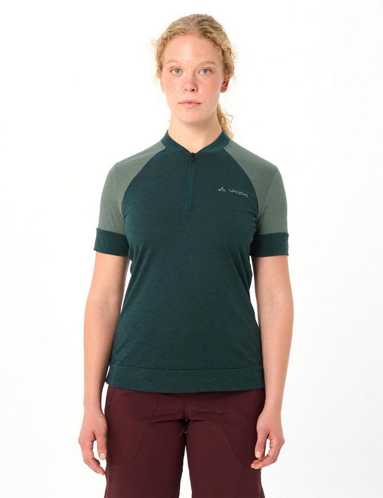 VAUDE VAUDE Women's Altissimo Q-Zip Shirt T-Shirt Damen - deep pond - 0 | SportScheck