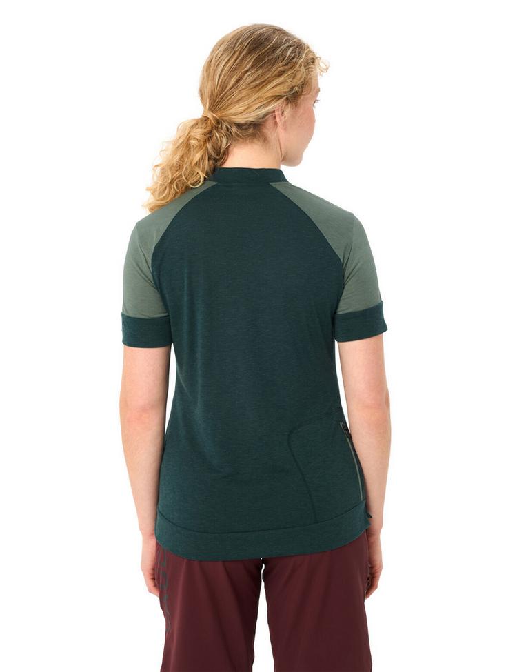 VAUDE VAUDE Women's Altissimo Q-Zip Shirt T-Shirt Damen - deep pond - 1 | SportScheck