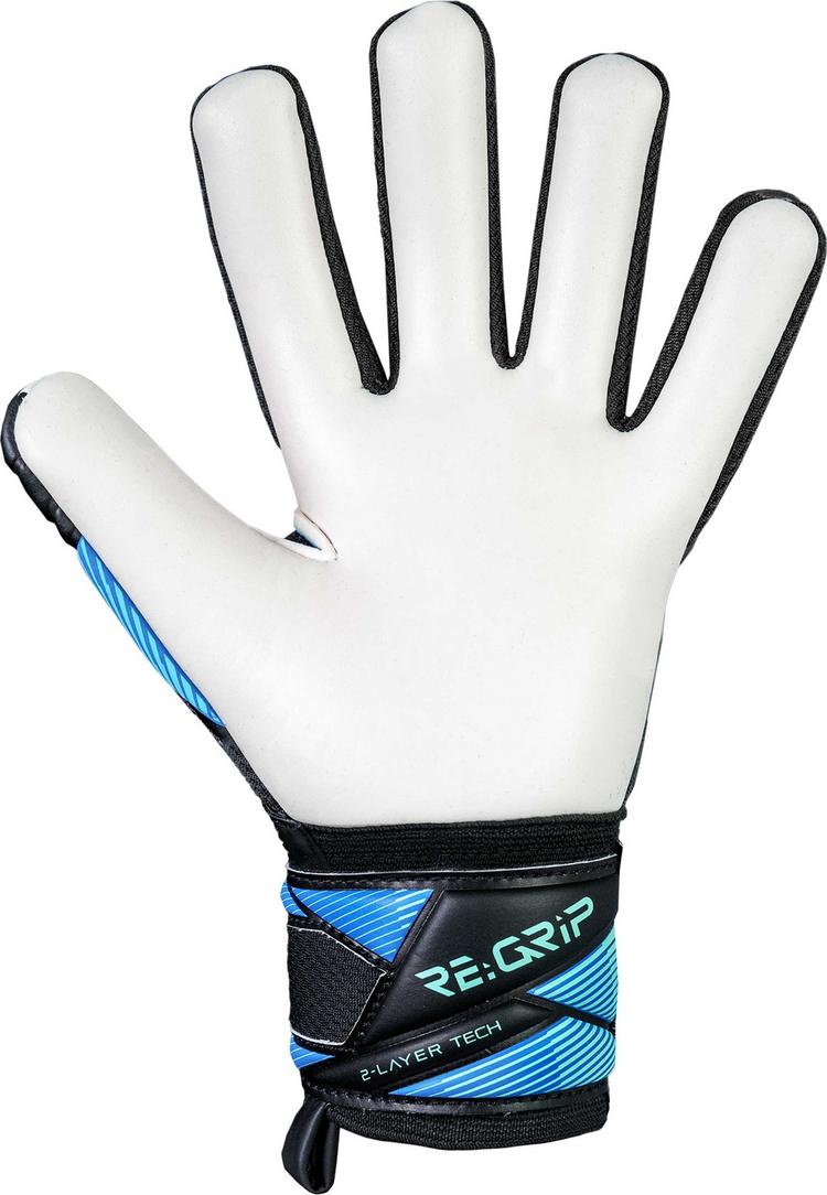 Reusch Reusch Attrakt RE:GRIP NC Junior Torwarthandschuhe - 7272 black/ocean light - 1 | SportScheck