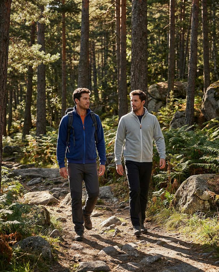 Jeff Green Jeff Green Frieso Fleecejacke Herren - Sea - 2 | SportScheck