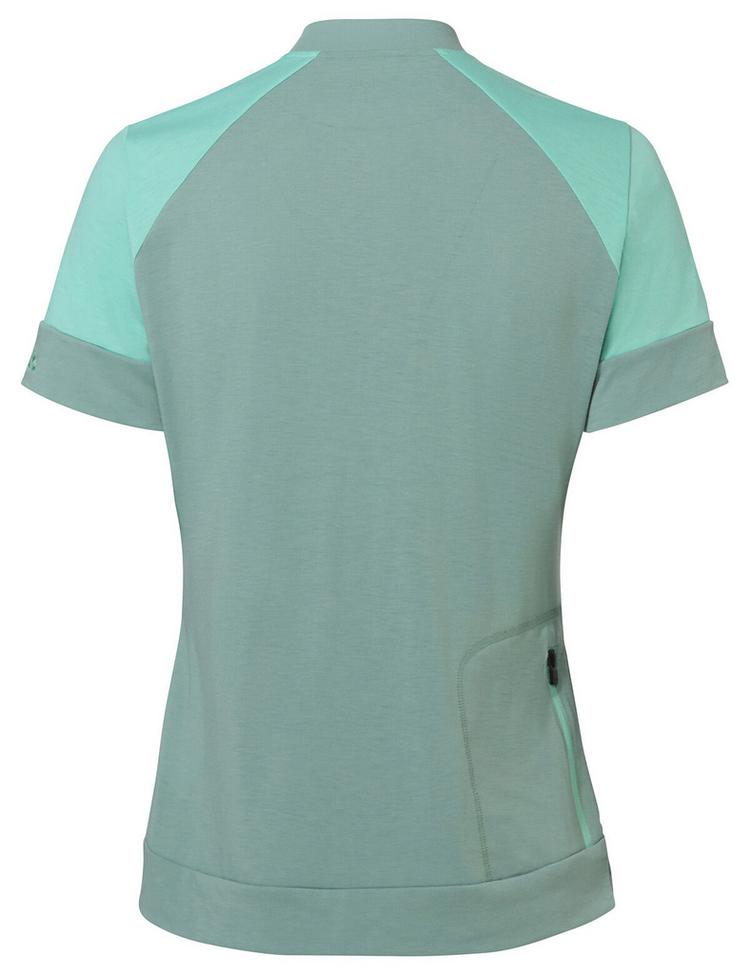 VAUDE VAUDE Women's Altissimo Q-Zip Shirt T-Shirt Damen - dusty fern uni - 0 | SportScheck