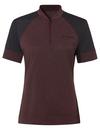VAUDE Women's Altissimo Q-Zip Shirt T-Shirt Damen - dark oak