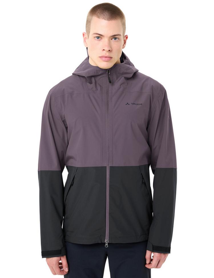 VAUDE VAUDE Men's Neyland 2.5L Jacket Outdoorjacke Herren - purple ash - 0 | SportScheck