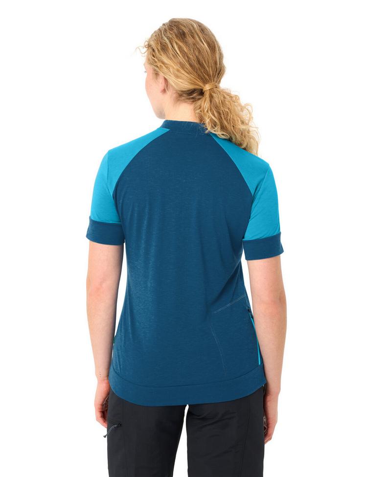 VAUDE VAUDE Women's Altissimo Q-Zip Shirt T-Shirt Damen - shore blue - 1 | SportScheck