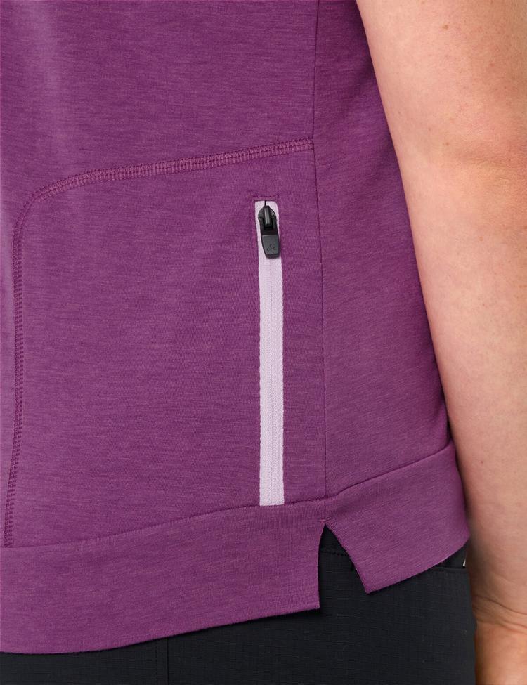 VAUDE VAUDE Women's Altissimo Q-Zip Shirt T-Shirt Damen - magenta - 0 | SportScheck