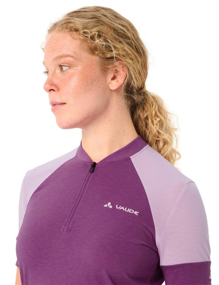 VAUDE VAUDE Women's Altissimo Q-Zip Shirt T-Shirt Damen - magenta - 1 | SportScheck