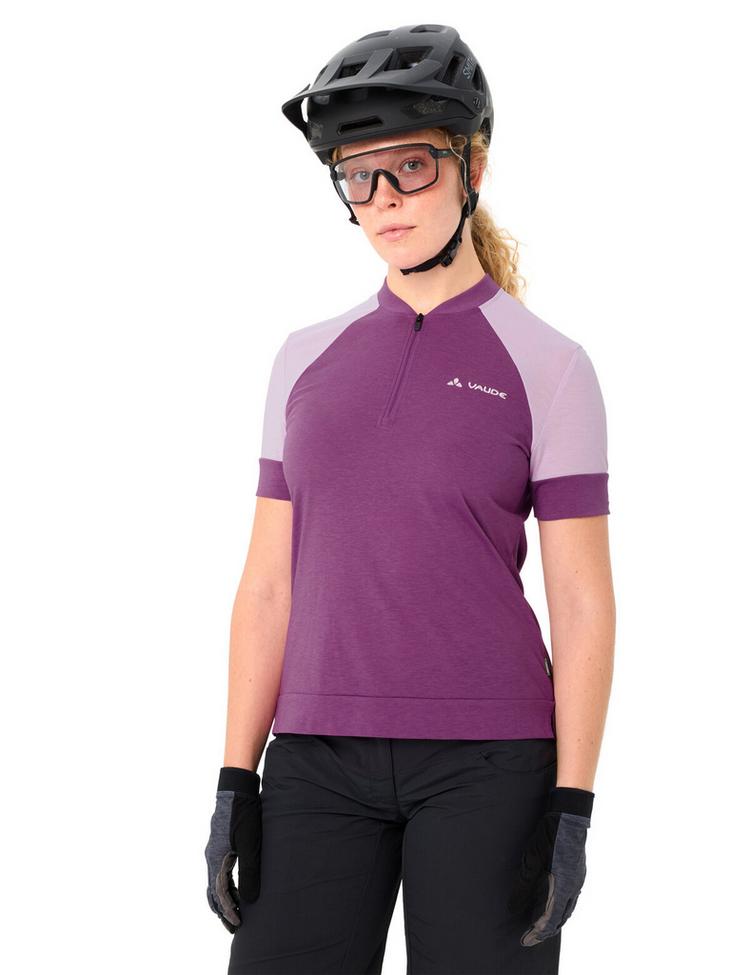 VAUDE VAUDE Women's Altissimo Q-Zip Shirt T-Shirt Damen - magenta - 2 | SportScheck