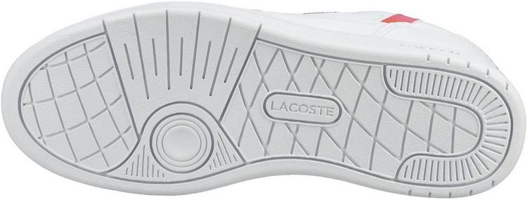 Lacoste Lacoste Sneaker Sneaker M&auml;dchen - Wei&szlig;/Pink - 2 | SportScheck
