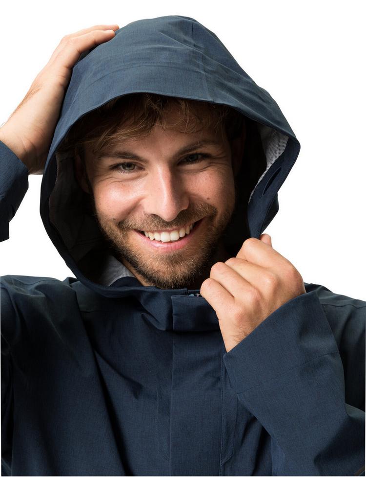 VAUDE VAUDE Men's Yaras Rain Jacket II Outdoorjacke Herren - dark sea - 1 | SportScheck