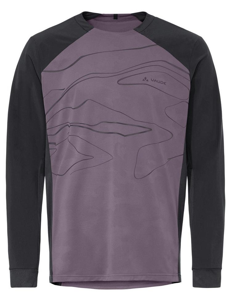 VAUDE VAUDE Men's Moab LS PRO Shirt T-Shirt Herren - purple ash - 0 | SportScheck
