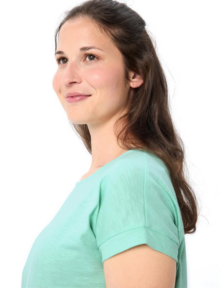 VAUDE VAUDE Women's Moja T-Shirt IV T-Shirt Damen - sage - 1 | SportScheck