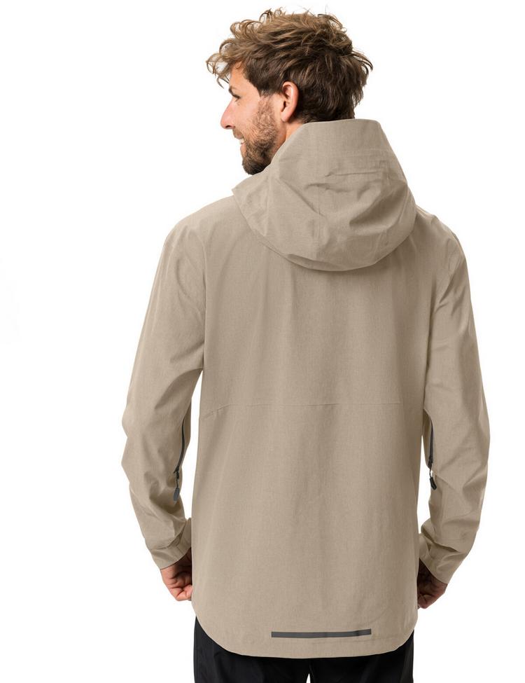 VAUDE VAUDE Men's Yaras Rain Jacket II Outdoorjacke Herren - linen - 1 | SportScheck