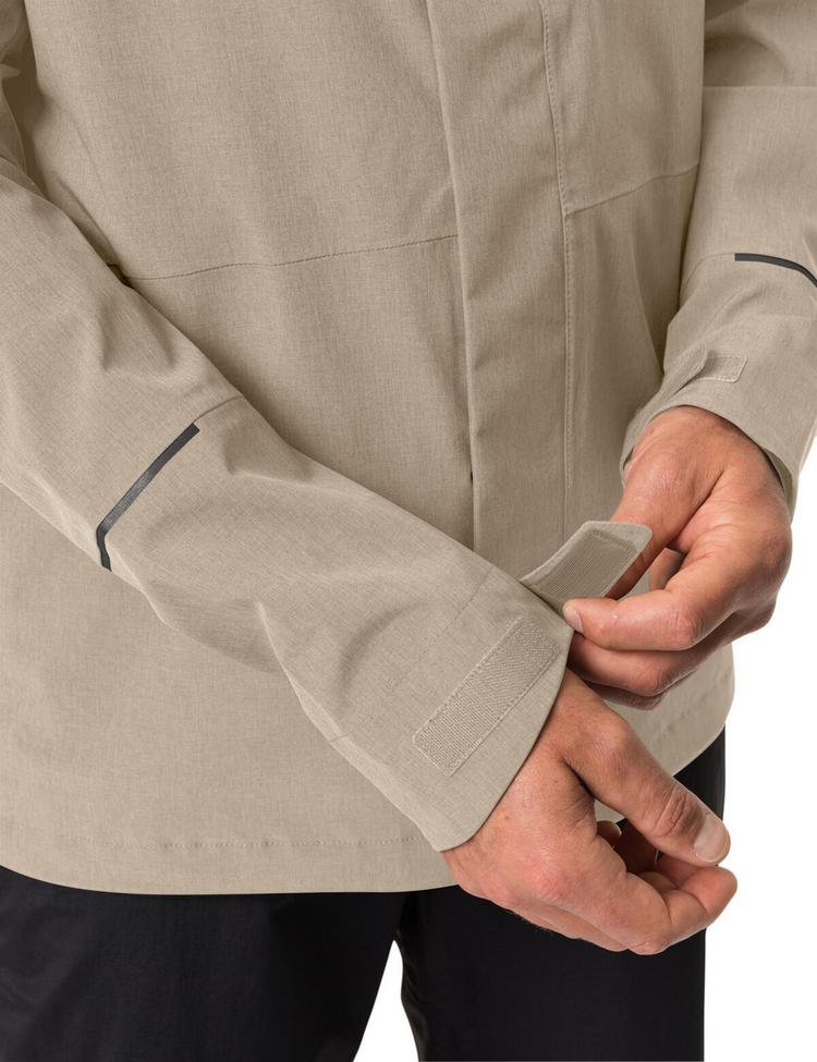 VAUDE VAUDE Men's Yaras Rain Jacket II Outdoorjacke Herren - linen - 0 | SportScheck