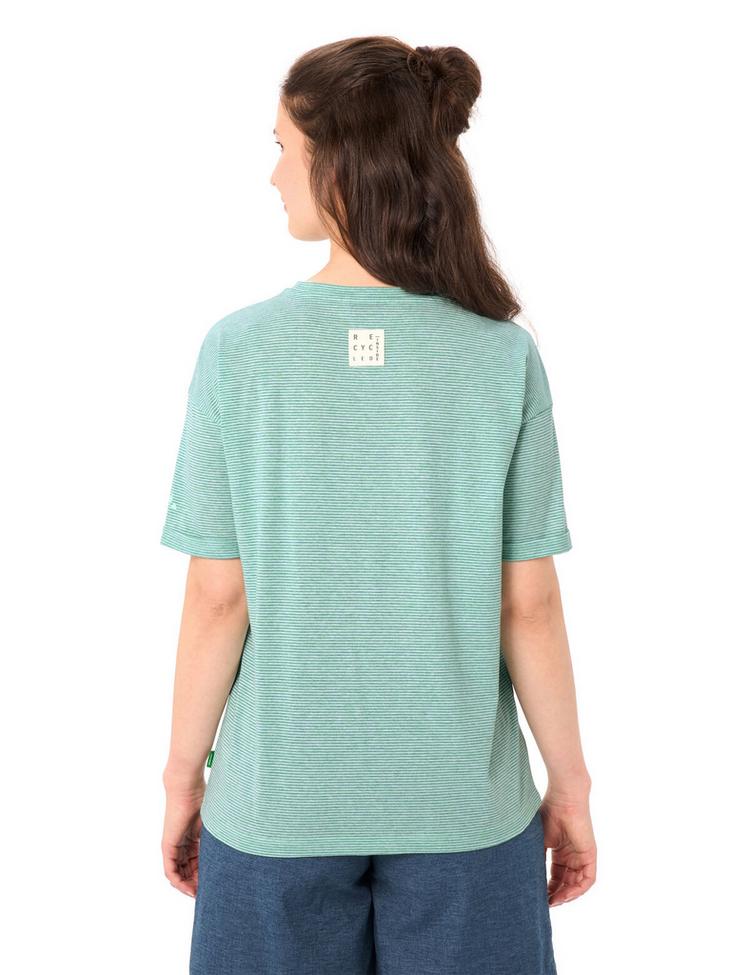 VAUDE VAUDE Women's Mineo Striped T-Shirt T-Shirt Damen - sage - 1 | SportScheck