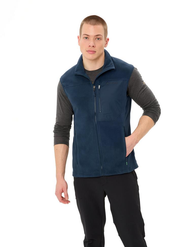 VAUDE VAUDE Men's Rosemoor Fleece Vest Outdoorweste Herren - dark sea - 2 | SportScheck