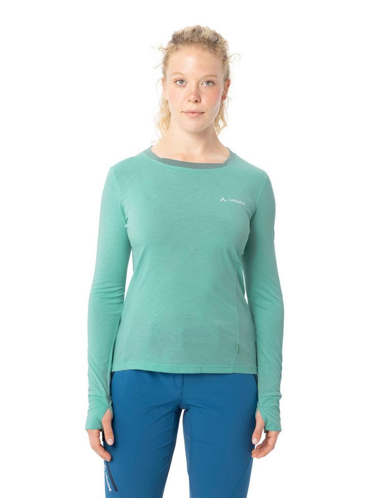 VAUDE VAUDE Women's Sveit LS Shirt II T-Shirt Damen - sage - 0 | SportScheck